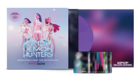 Vinilo especial de Kpop Demon Hunters