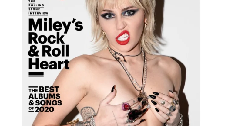 miley cyrus topless rolling stone