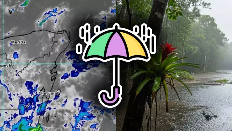 ¡No guardes el paraguas! Pronóstico del clima en Quintana Roo HOY 30 de julio de 2025