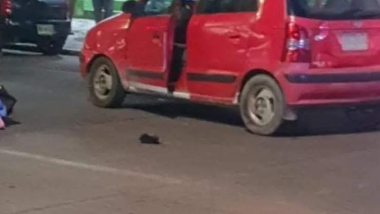 hombre atropellado en la avenida Miguel Alemán