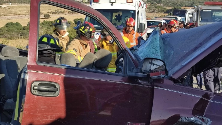 Accidente en Guanajuato-Juventino Rosas