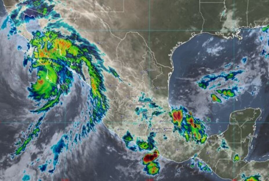 Huracán “Kay” toca tierra en Baja California Sur Así afecta