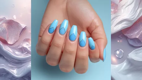 Azul cielo con estilo minimalista