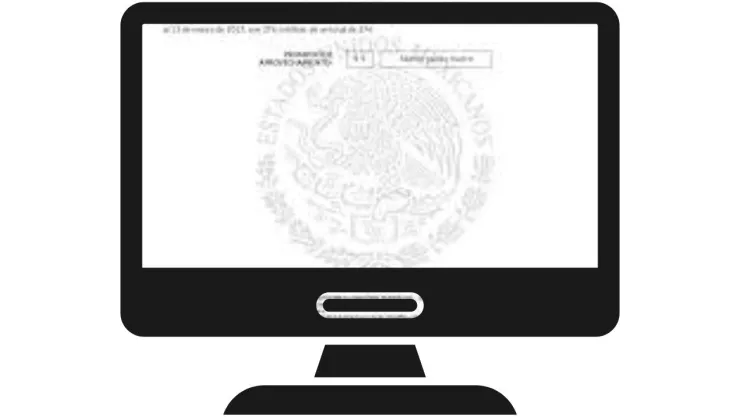 Computadora con certificado electrónico de la SEP.