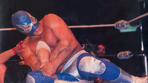 El Geniecillo Azul  Lizmark es una leyenda del pancracio