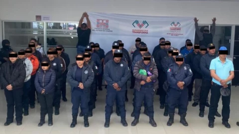 Las autoridades del estado de Chiapas lograron desarticular una red de extorsión que involucraba a decenas de policías y a funcionarios públicos