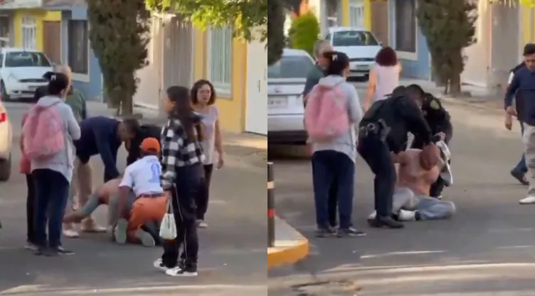 VIDEO: Someten y golpean a un hombre tras llevarse a su hijo en San Juan Aragón