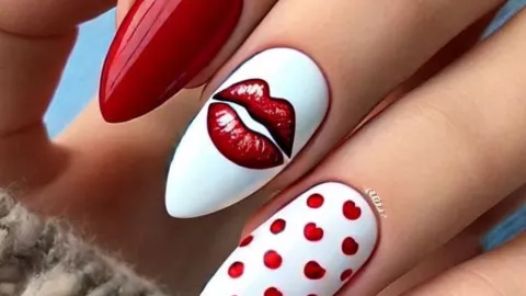 45 diseños de uñas para San Valentín en almendradas o cuadradas: son sencillas, elegantes y sutiles