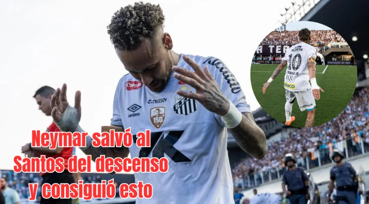 Neymar en Santos