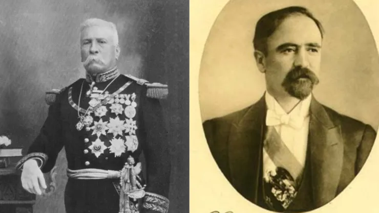 Porfirio Díaz y Francisco I. Madero