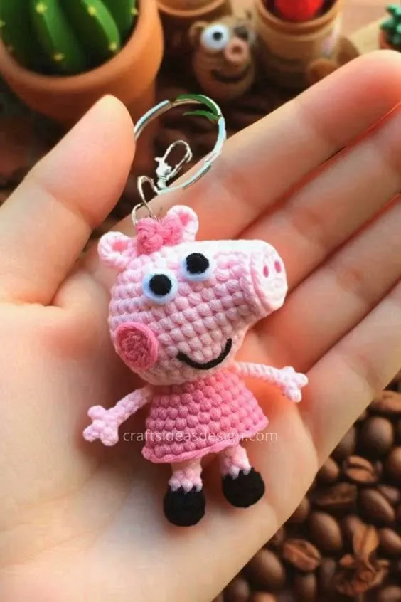 Muñecas de crochet Peppa Pig