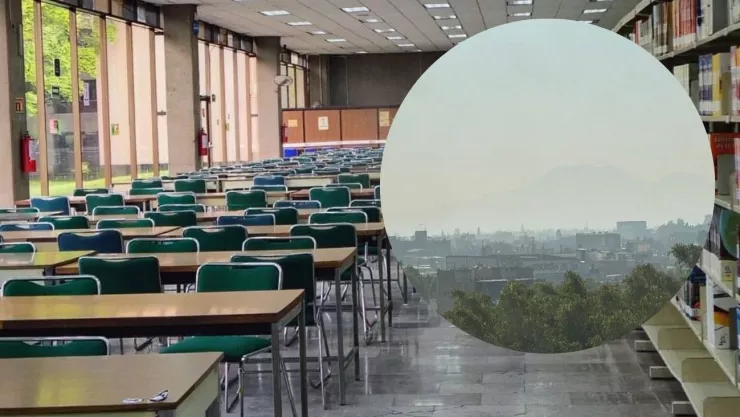 Suspenden clases en el IPN y UNAM por incendio