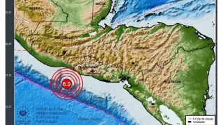 Sismo en El Salvador
