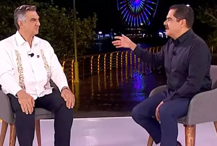 Américo Villarreal gobernador de Tamaulipas Entrevista con Javier Alatorre