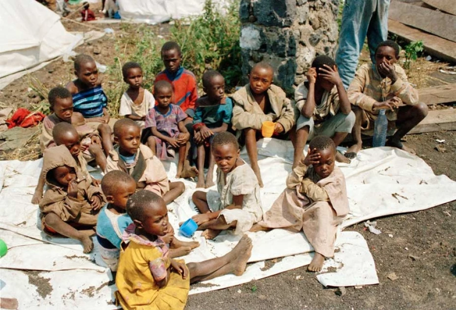 Niños en el Congo