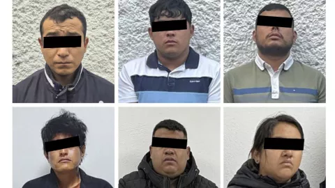 Seis detenidos de la Unión Tepito.