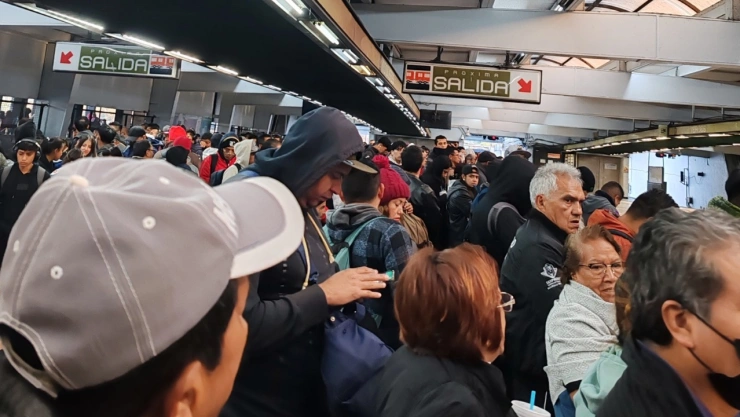 Así es como está el Metro CDMX hoy domingo 8 de diciembre de 2024.