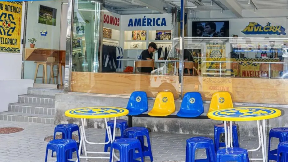 Cafetería con temática del Club América en Seúl, Corea del Sur (FOTOS)