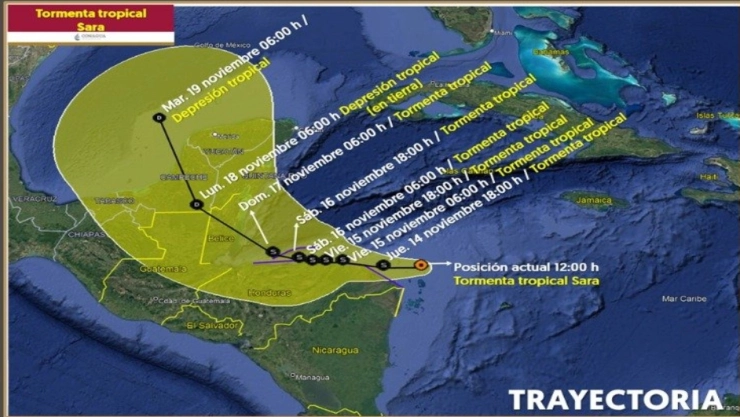 Alertan sobre potencial ciclón tropical ¿Dónde se encuentra y qué estados afectaría?