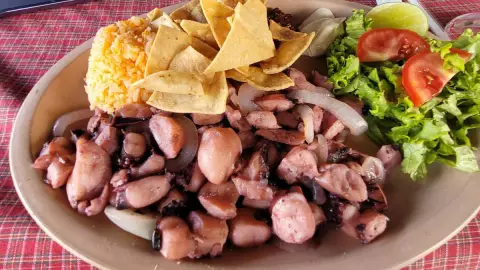 pulpos a la veracruzana.