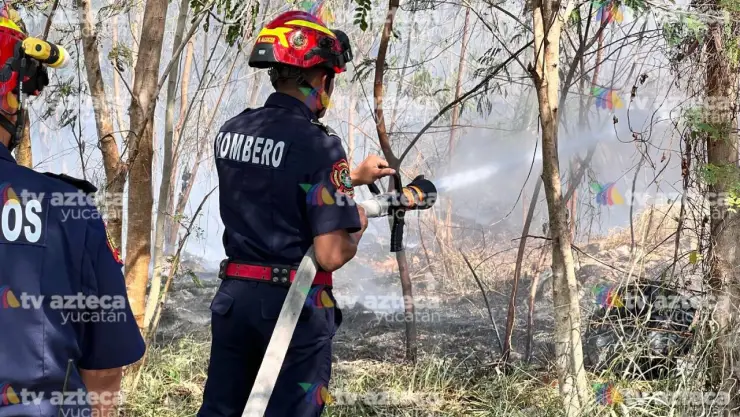 fuerte incendio periferico de merida