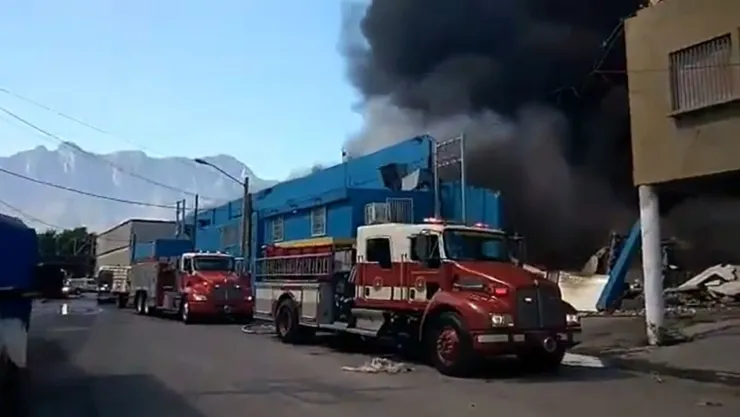 Incendio Santa Catarina, Nuevo León