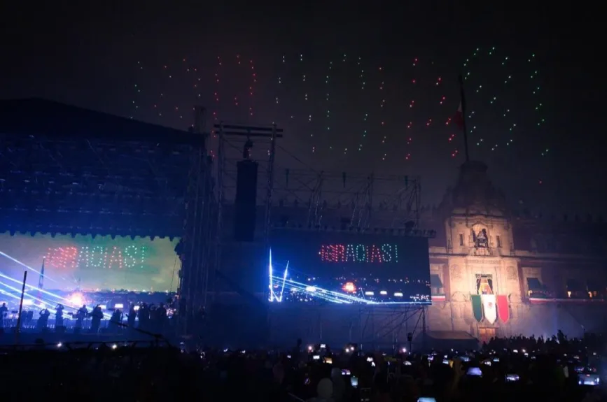 Grito de Independencia en la CDMX