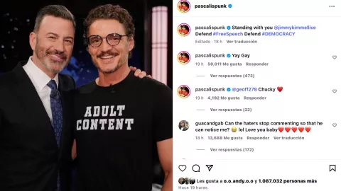 Pedro Pascal Jimmy Kimmel