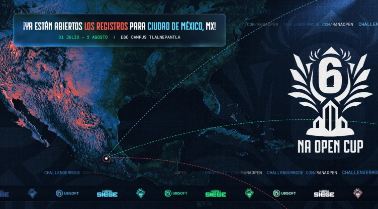 Cuándo es el NA Open Cup en México de Rainbow Six