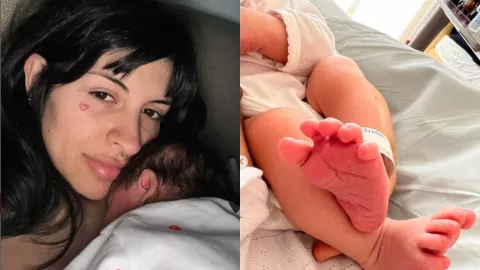 Cazzu revela el nombre que Christian Nodal le quería poner a su hija