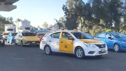 Tráfico en la autopista México-Puebla hoy