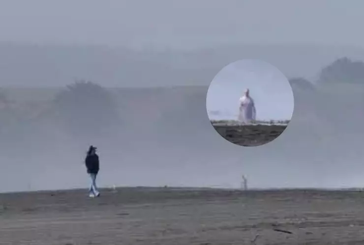 Captan figura aterradora en fotografías de supuesto ‘extraterrestre’ en Chile (FOTOS)