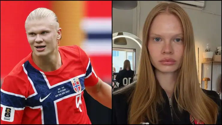 anastasia kostromitina modelo erling haaland