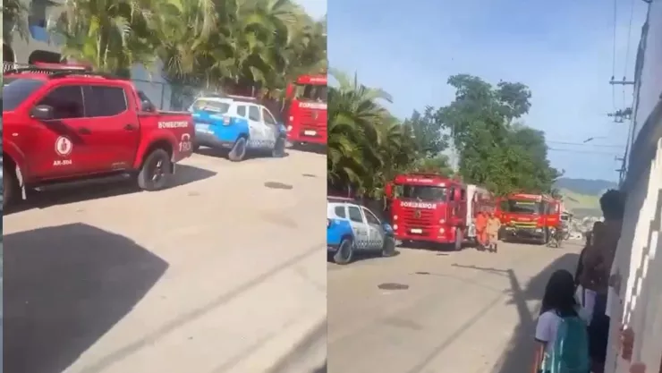 explosión brasil escuela