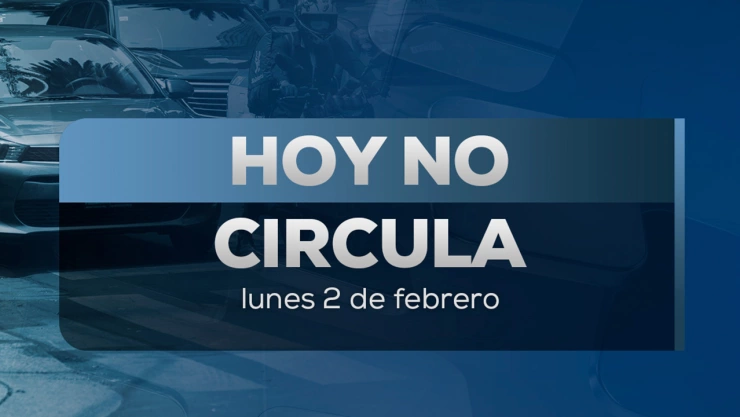 Hoy No Circula lunes 2