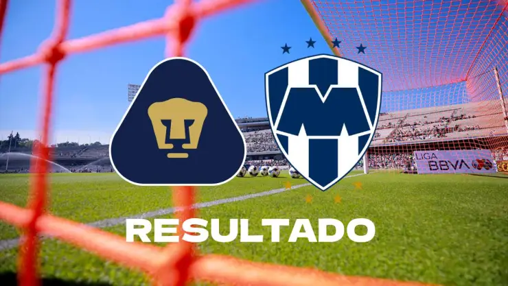 Resultado del partido Pumas vs Rayados Cuartos de Final Vuelta