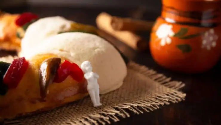Rosca de reyes casera.