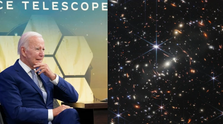 telescopio James Webb imagen Joe Biden NASA