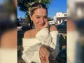 Y gritó su amor a los cuatro vientos, mostrándose orgullosa de ser la novia de Mario.