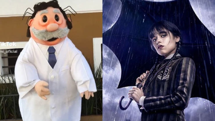 Dr. Simi causa sensación en TikTok tras unirse al baile viral de Merlina