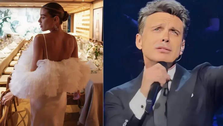 ¿Luis Miguel y Michelle Salas mejoraron su relación? Así llegó el cantante a la boda de su hija