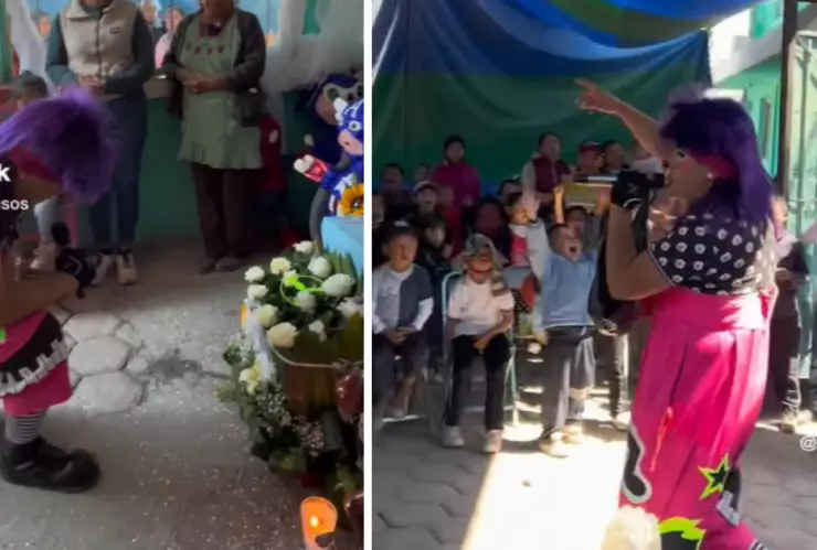 Payasos son contratados para funeral de niño y rompen en llanto