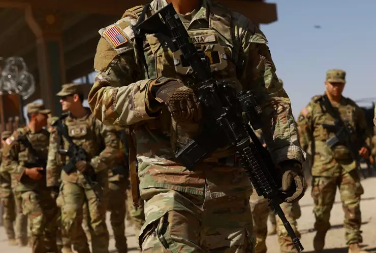 Guardia Nacional de Texas rumbo a la frontera de Estados Unidos