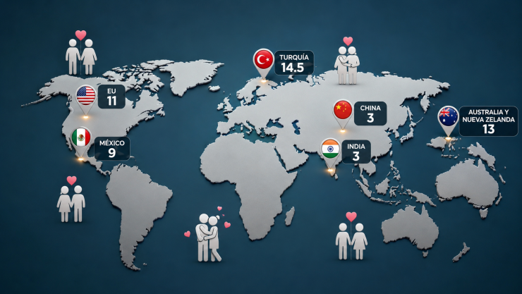 ¡Revelan el ranking mundial! Este es el país con más parejas sexuales