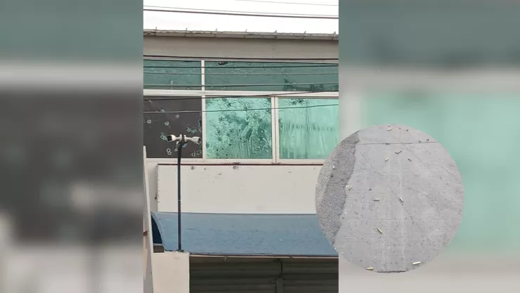 Local baleado en Cañadas, Culiacán