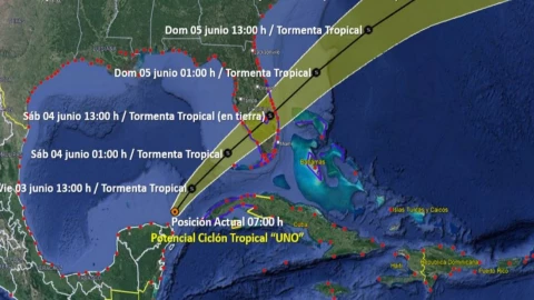 Potencial Ciclón Tropical “Uno” Quintana Roo