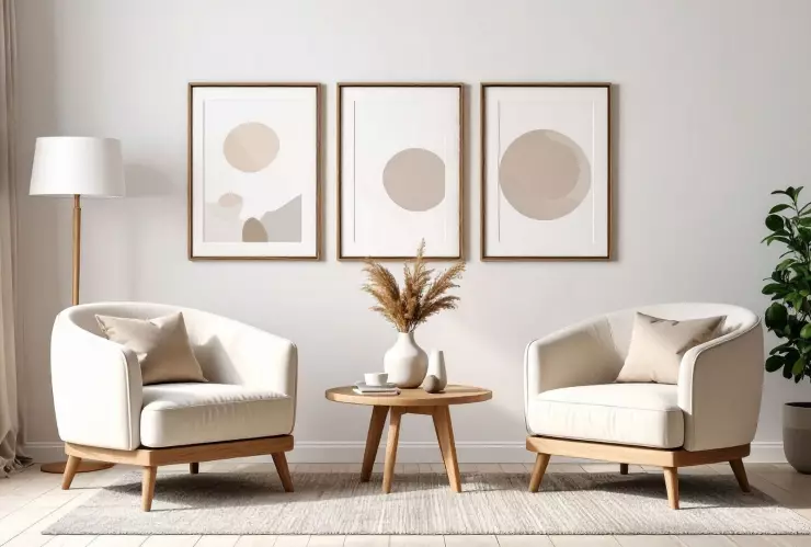 La decoración minimalista extrema crea espacios fríos y vacíos, lo que según el feng shui detiene el flujo de energía.
