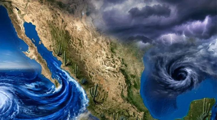 Evento de Norte en México: estados afectados por fuertes rachas de viento