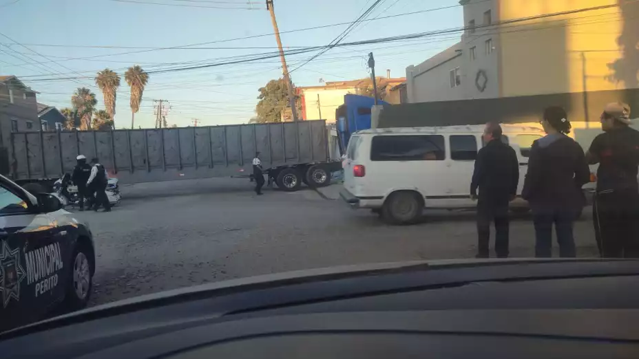 ACCIDENTE EN COLONIA NUEVA TIJUANA