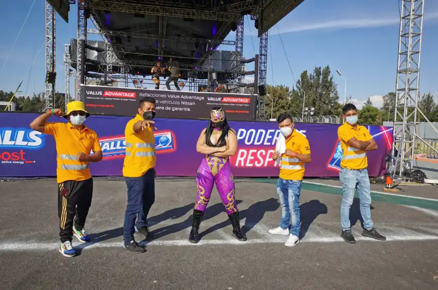 Auto Luchas AAA El poderosísimo 10